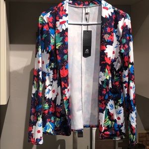 Floral Nylon jacket